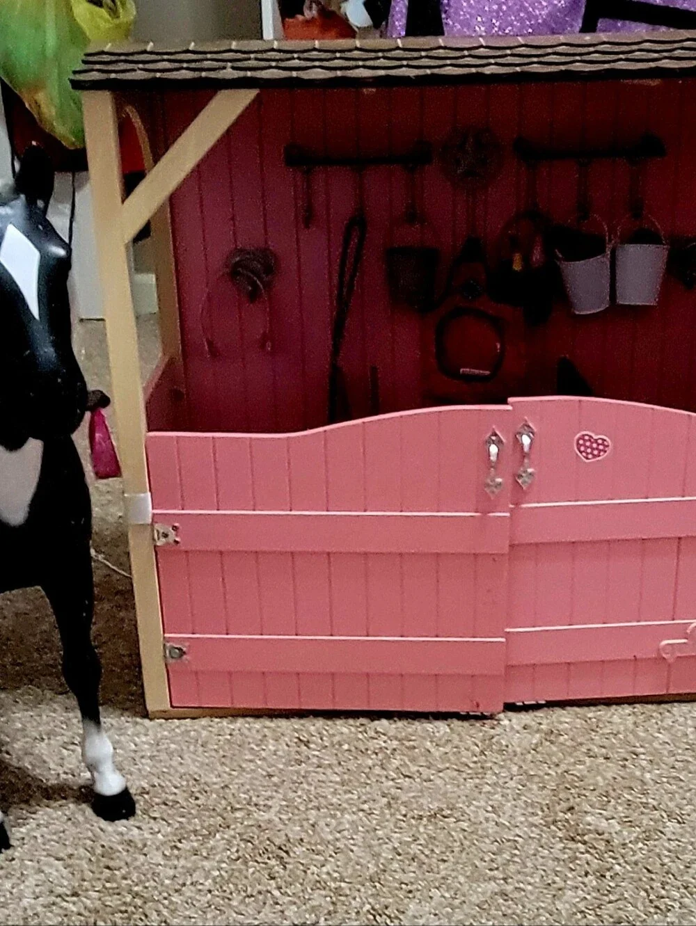 Pink Wooden Pet Stable Playhouse - Our Generation